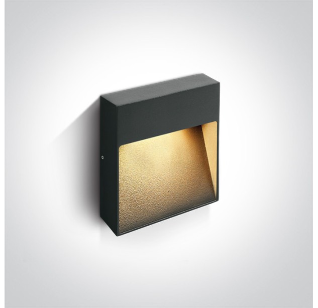 Sieninis LED šviestuvas 9W 3000K IP54 67360A/AN/W