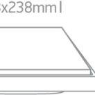 Lubinis LED šviestuvas 25W 3000K IP54 67362A/AN/W