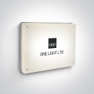Sieninis LED šviestuvas 8W 3000K IP54 67364/G/W