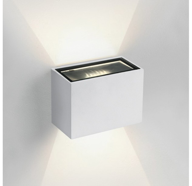Sieninis LED šviestuvas 2x3W 3000K IP54 67374/W/W