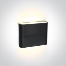 Sieninis LED šviestuvas 2x3W 3000K IP54 67376/AN/W