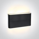 Wall-mounted LED light fixture 2x6W 3000K IP54 67376A/AN/W