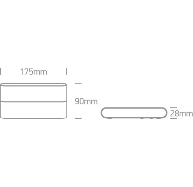 Wall-mounted LED light fixture 2x6W 3000K IP54 67376A/AN/W