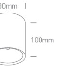 Lubinis LED šviestuvas 10W 3000K IP54 67380/W/W Lubinis LED šviestuvas 10W 3000K IP54 67380/W/W