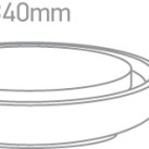 Lubinis LED šviestuvas 30W 3000K IP54 67384/AN/W Lubinis LED šviestuvas 30W 3000K IP54 67384/AN/W