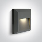 Sieninis LED šviestuvas 2W IP65 67388B/AN/V
