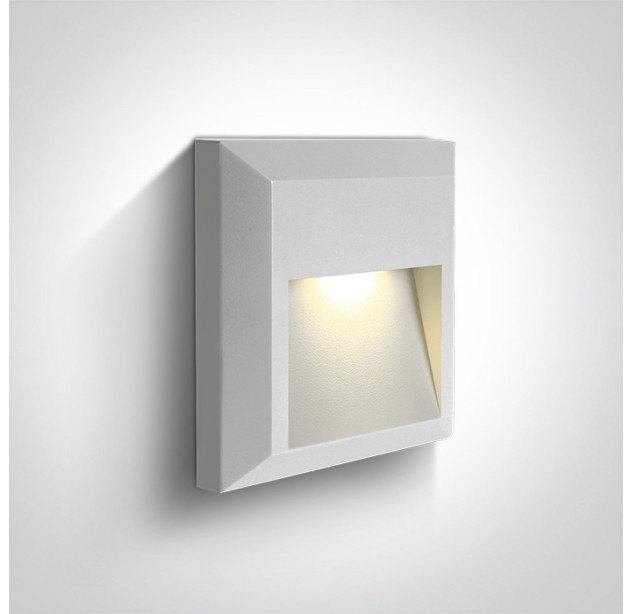 Sieninis LED šviestuvas 2W IP65 67388B/W/V