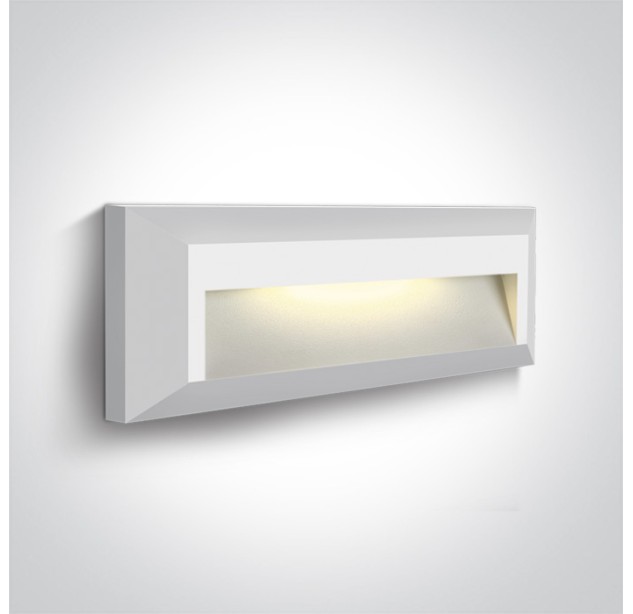 Sieninis LED šviestuvas 2W IP65 67388C/W/V