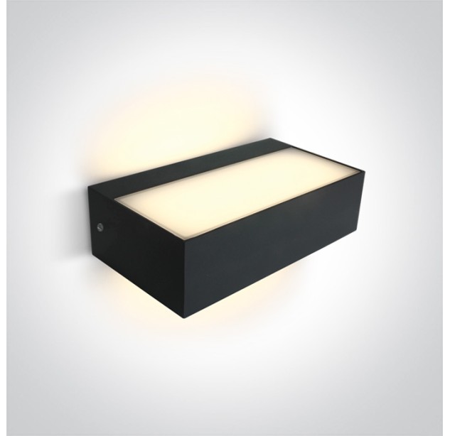 Sieninis LED šviestuvas 7W 3000K IP65 67392/AN/W