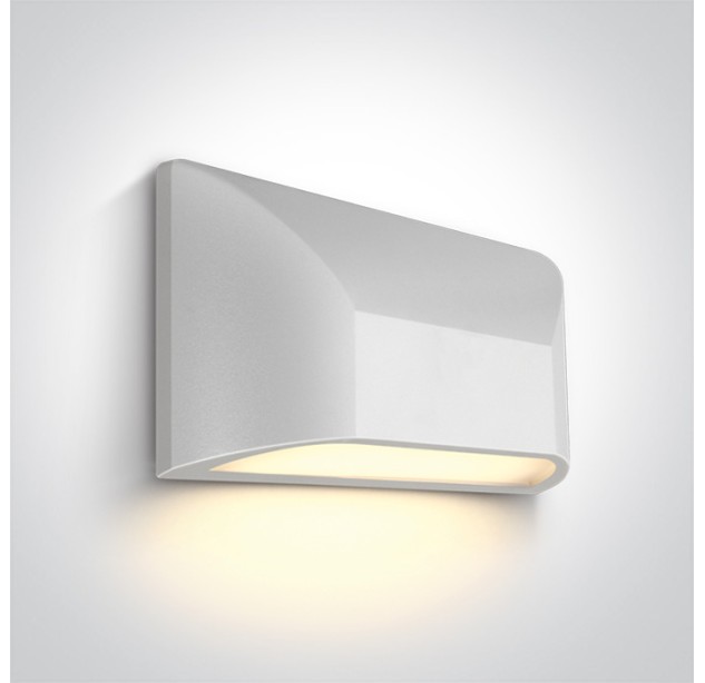 Sieninis LED šviestuvas 6W IP65 67396/W/V