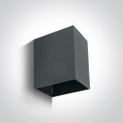 Sieninis LED šviestuvas 3W 3000K IP54 67398/AN/W