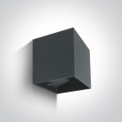 Sieninis LED šviestuvas 2x3W 3000K IP54 67398C/AN/W Sieninis LED šviestuvas 2x3W 3000K IP54 67398C/AN/W