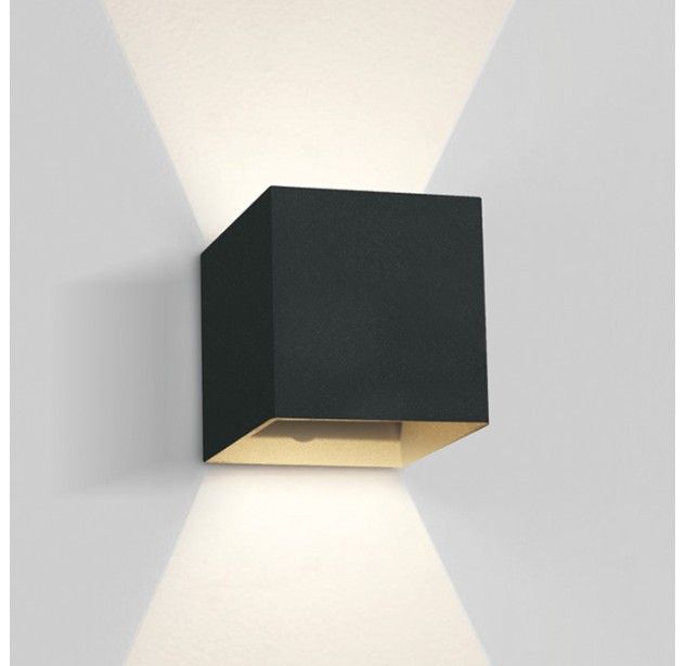 Sieninis LED šviestuvas 2x3W 3000K IP54 67398C/B/W