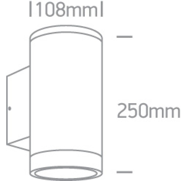 Sieninis šviestuvas 2x2x20W E27 IP65 67400E/AN Sieninis šviestuvas 2x2x20W E27 IP65 67400E/AN
