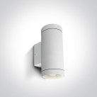 Sieninis šviestuvas 2x2x20W E27 IP65 67400E/W Sieninis šviestuvas 2x2x20W E27 IP65 67400E/W