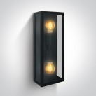 Lauko sieninis šviestuvas 2x2x12W E27 IP43 67406B/B