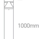 Lauko pastatomas LED šviestuvas 20W 4000K IP65 67410A/AN/C