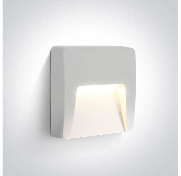 Sieninis LED šviestuvas 3W IP65 67418/W/V Sieninis LED šviestuvas 3W IP65 67418/W/V