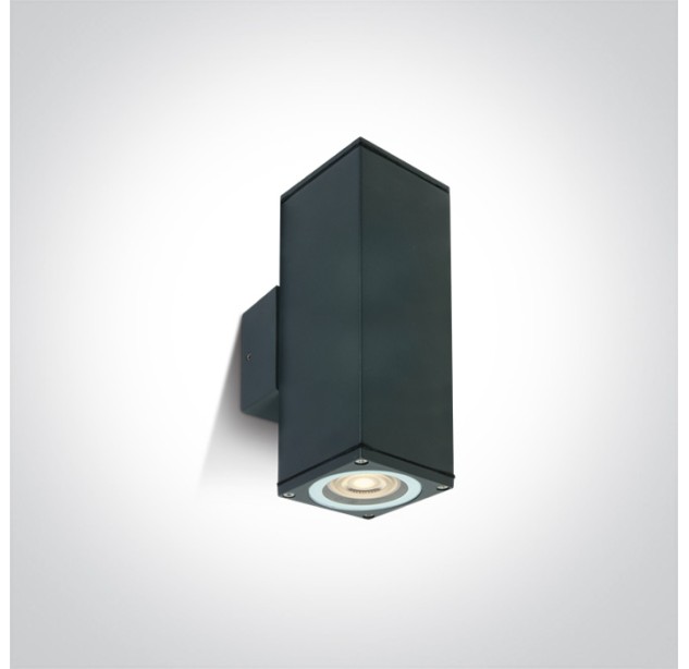 Sieninis šviestuvas 2x2x10W GU10 IP54 67426C/AN