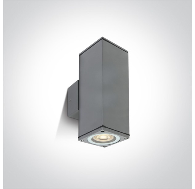 Sieninis šviestuvas 2x2x10W GU10 IP54 67426C/G