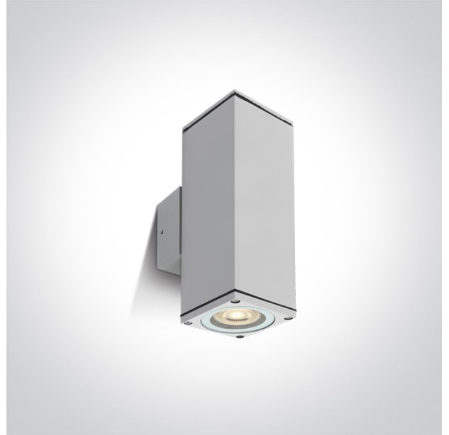 Sieninis šviestuvas 2x2x10W GU10 IP54 67426C/W