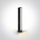 Lauko pastatomas LED šviestuvas 2x6W 3000K IP54 67460B/AN/W