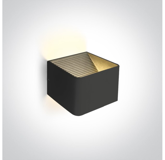 Sieninis LED šviestuvas 6W 3000K 67466A/B/W