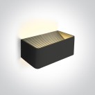 Sieninis LED šviestuvas 6W 3000K 67466B/B/W Sieninis LED šviestuvas 6W 3000K 67466B/B/W