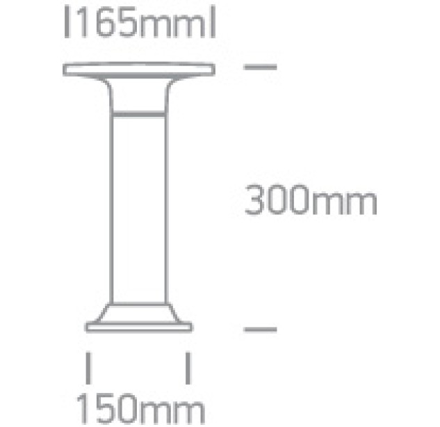 Lauko pastatomas LED šviestuvas 6,5W 3000K IP54 67490/B/W