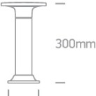 Lauko pastatomas LED šviestuvas 6,5W 3000K IP54 67490/B/W