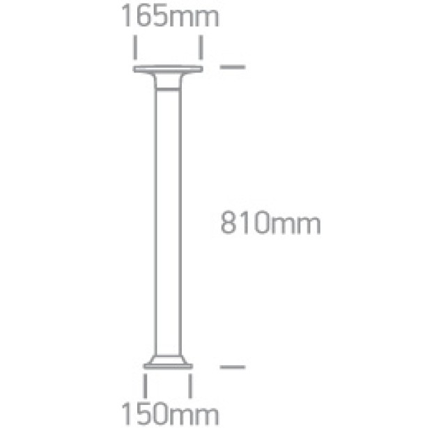 Lauko pastatomas LED šviestuvas 6,5W 3000K IP54 67490A/B/W Lauko pastatomas LED šviestuvas 6,5W 3000K IP54 67490A/B/W