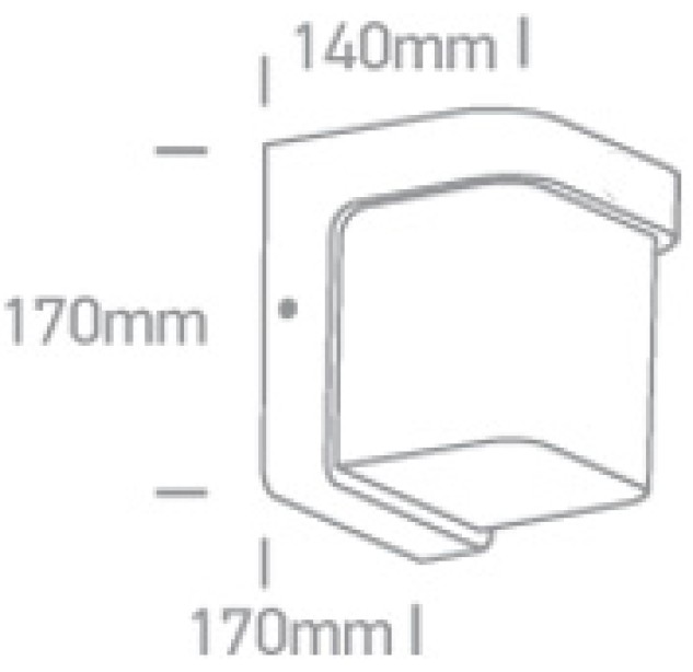 Sieninis LED šviestuvas 12W IP54 67492/AN/V Sieninis LED šviestuvas 12W IP54 67492/AN/V