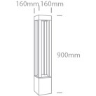 Lauko pastatomas LED šviestuvas 22W 3000K IP65 67504A/AN/W