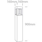 Lauko pastatomas LED šviestuvas 22W 4000K IP65 67506A/AN/C Lauko pastatomas LED šviestuvas 22W 4000K IP65 67506A/AN/C
