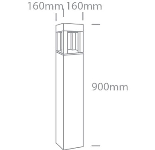 Lauko pastatomas LED šviestuvas 22W 3000K IP65 67506A/AN/W Lauko pastatomas LED šviestuvas 22W 3000K IP65 67506A/AN/W