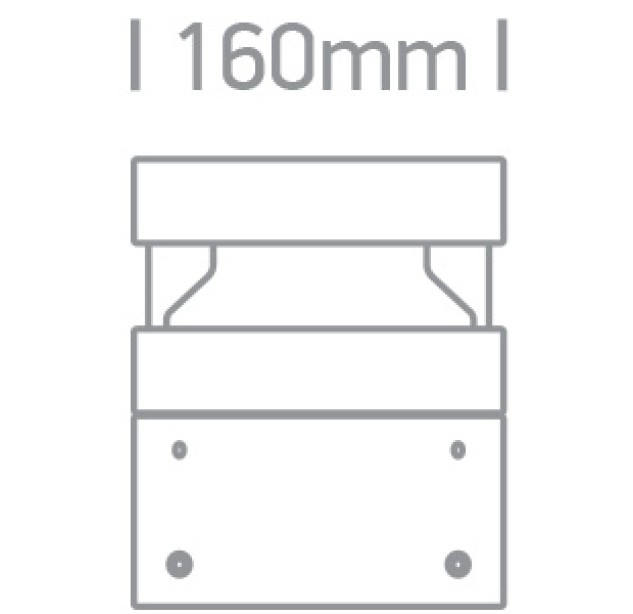 Lauko pastatomas LED šviestuvas 20W 3000K IP65 67510/AN/W Lauko pastatomas LED šviestuvas 20W 3000K IP65 67510/AN/W