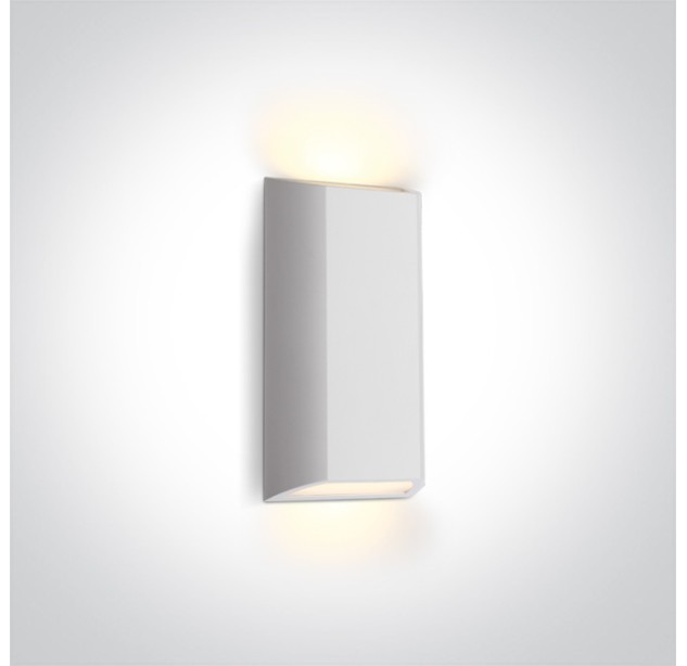 Sieninis LED šviestuvas 8W IP65 67512/W/V