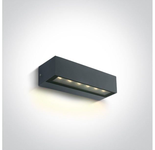 Sieninis LED šviestuvas 8W 3000K IP65 67526A1/AN/W Sieninis LED šviestuvas 8W 3000K IP65 67526A1/AN/W
