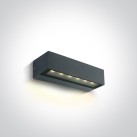 Sieninis LED šviestuvas 8W 3000K IP65 67526A1/AN/W Sieninis LED šviestuvas 8W 3000K IP65 67526A1/AN/W