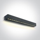 Sieninis LED šviestuvas 13W 3000K IP65 67526A3/AN/W