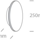 Sieninis LED šviestuvas 15W 3000K IP65 67532/B/W Sieninis LED šviestuvas 15W 3000K IP65 67532/B/W