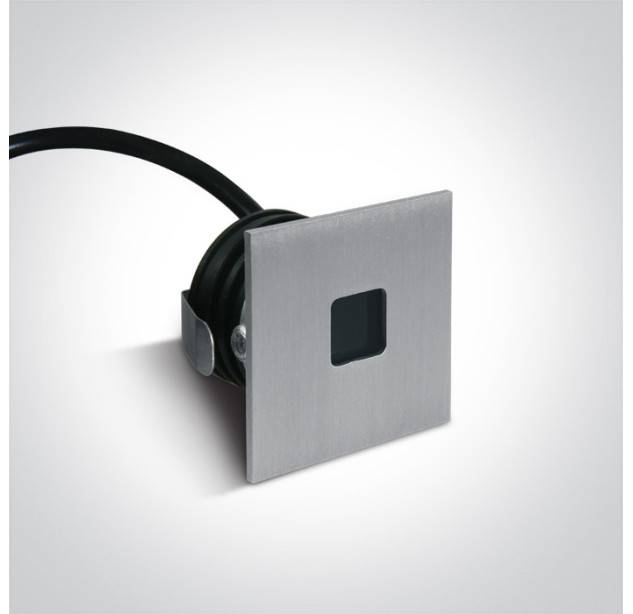 Įleidžiamas sieninis LED šviestuvas 1W 3000K IP54 68004A/AL/W