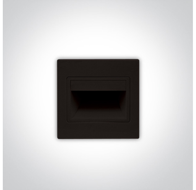 Recessed wall-mounted LED light fixture 1.5W 3000K 68007/B/W