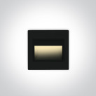 Recessed wall-mounted LED light fixture 1.5W 3000K 68007/B/W