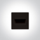 Recessed wall-mounted LED light fixture 1.5W 3000K 68007/B/W