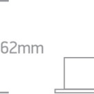 Įleidžiamas sieninis LED šviestuvas 3W 3000K IP54 68030/B/W Įleidžiamas sieninis LED šviestuvas 3W 3000K IP54 68030/B/W