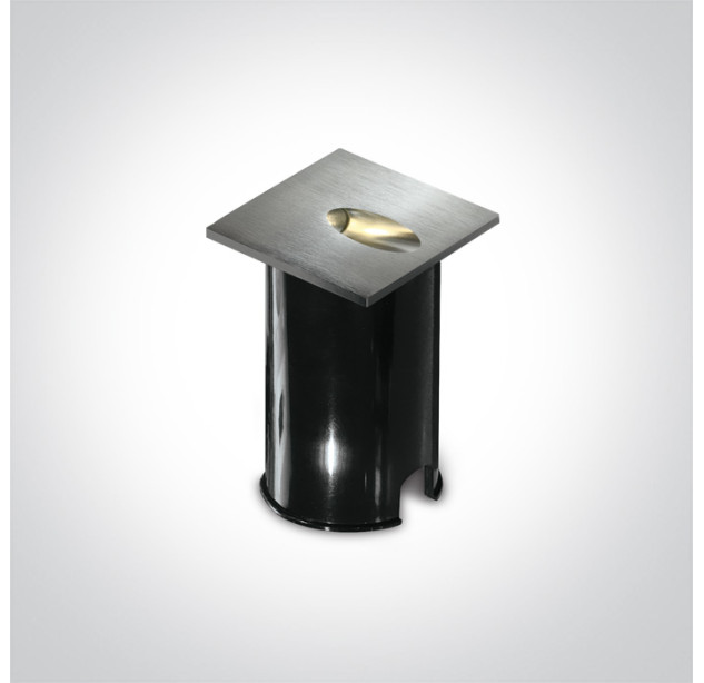 Įleidžiamas sieninis LED šviestuvas 3W 3000K IP54 68032/AL/W