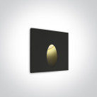 Recessed wall-mounted LED light fixture 3W 3000K IP54 68032/B/W