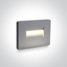 Įleidžiamas sieninis LED šviestuvas 3,6W 3000K IP65 68064/G/W
