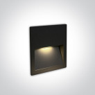 Įleidžiamas sieninis LED šviestuvas 4W 3000K IP65 68068A/B/W